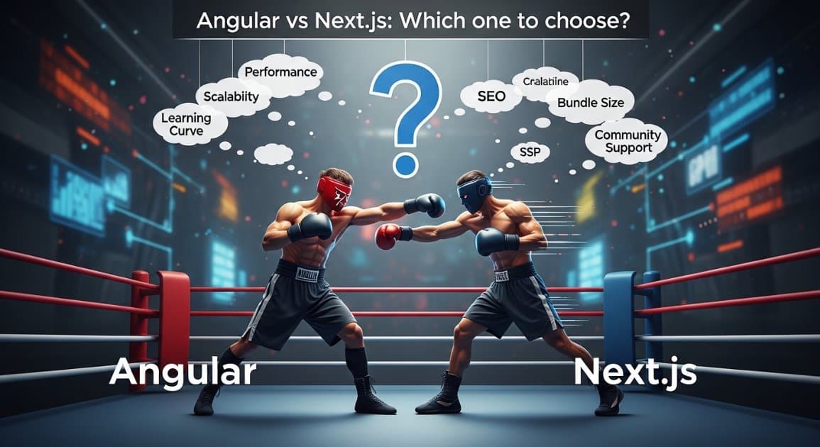 Angular vs Next.js: Qual escolher?