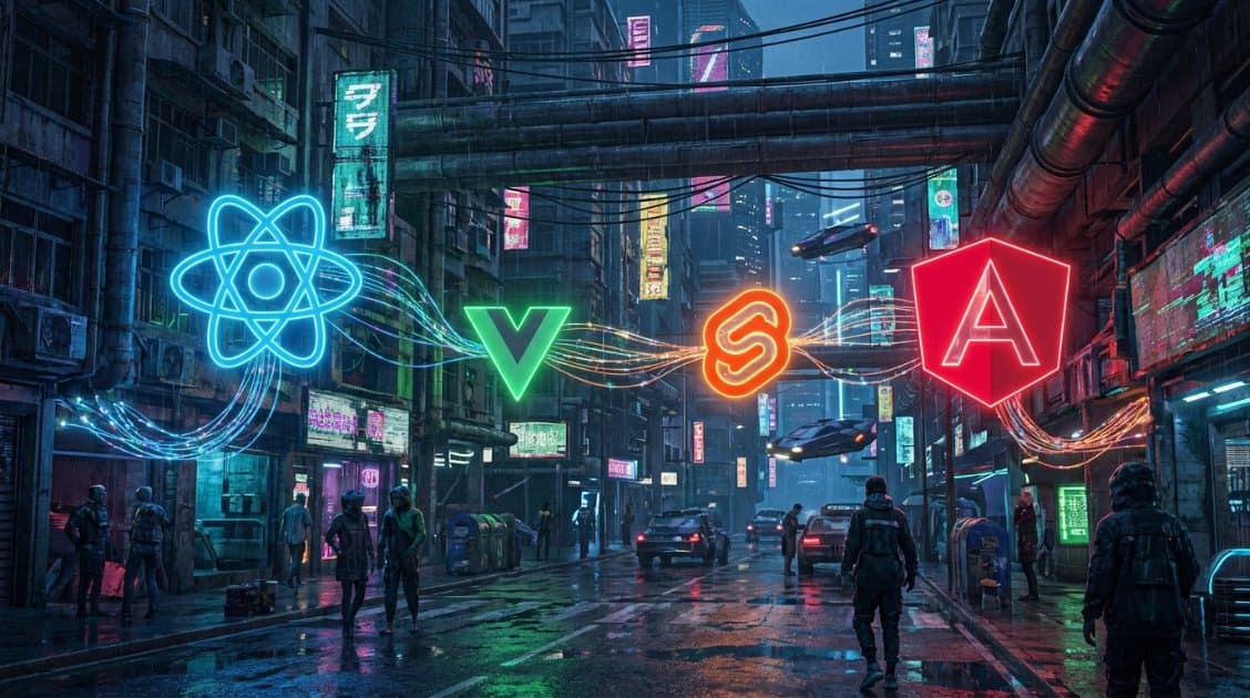 O Guia de Frameworks Frontend de 2026 que Ninguém Pediu (Mas Todos Precisam)